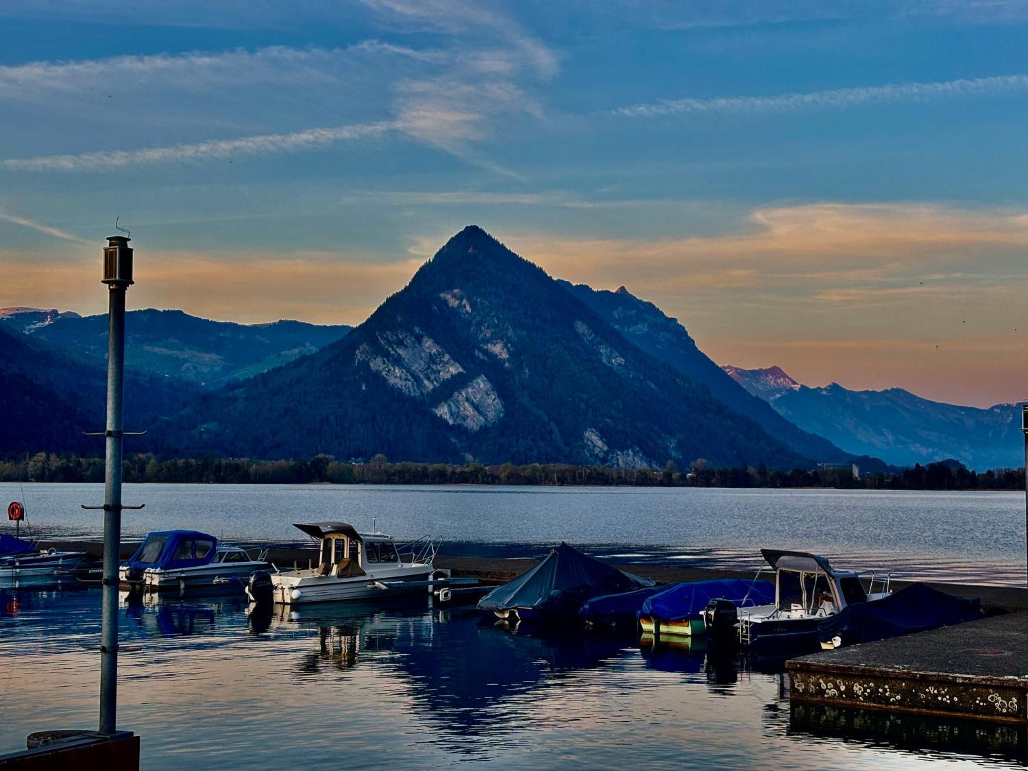 Au Bord Du Lac Darligen Bagian luar foto
